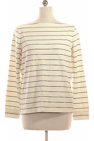 S.OLIVER Dámská Mikina Bez Zapínání Černobílá Vel. 42