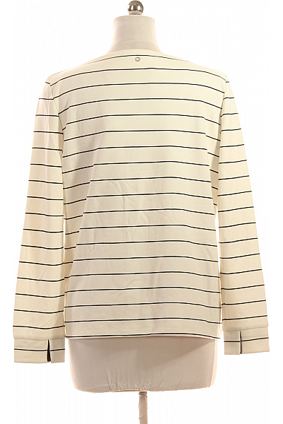 S.OLIVER Dámská Mikina Bez Zapínání Černobílá Vel. 42