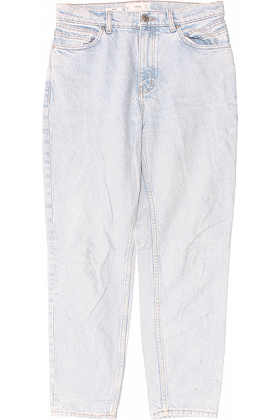 MANGO Boyfriend Dámské Džíny Modré Second hand Vel. 38