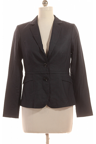 Dámské Sako Modré COMMA Second Hand Vel. 38