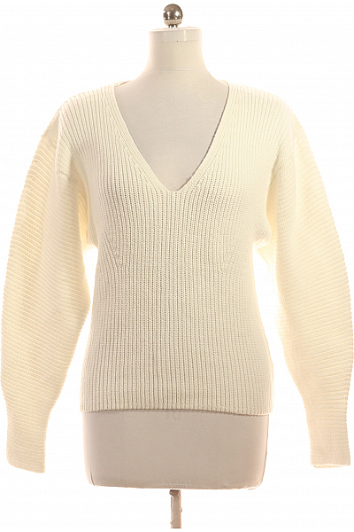 Dámský Svetr Bílý Vel. M