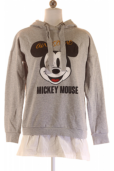 DISNEY Dámská Mikina Šedá Vel. S
