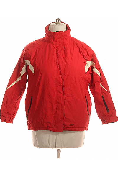 Dámská Bunda Červená Vel. 44