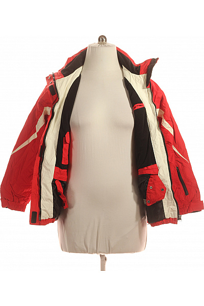 Dámská Bunda Červená Vel. 44