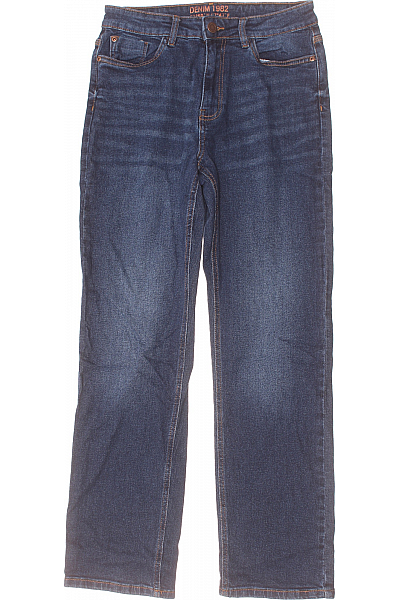 Boyfriend Dámské Džíny Modré Vel. 40