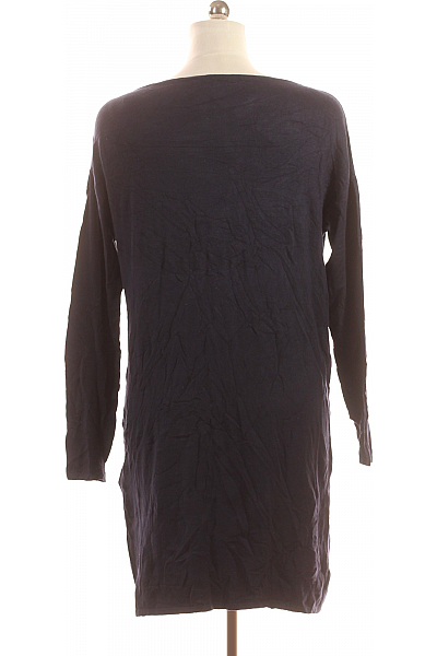 Šaty Modré Second hand Vel. 40/42