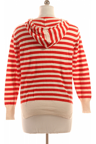 STRADIVARIUS Dámský Svetr Vlněný Červený Vel. 42