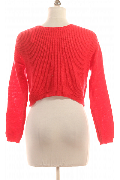 Dámský Cardigan Červený Shein Vel. M