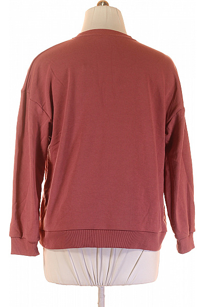 Dámská Mikina Bez Zapínání Růžová Vel.  44