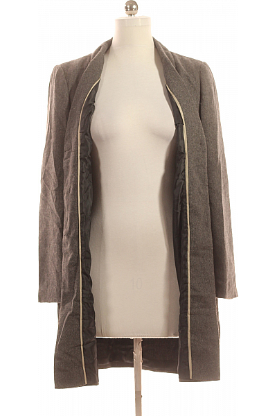 Dámský Kabát Šedý Vel. 40