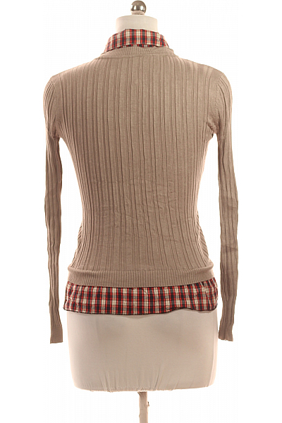  Halenka Pletená Béžová Vel. L