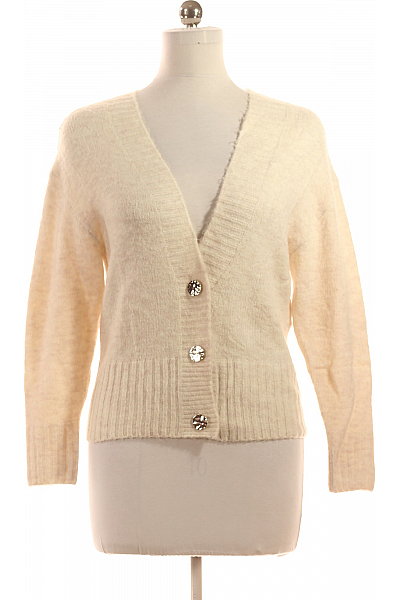 Dámský Cardigan Béžový Amisu Vel. L