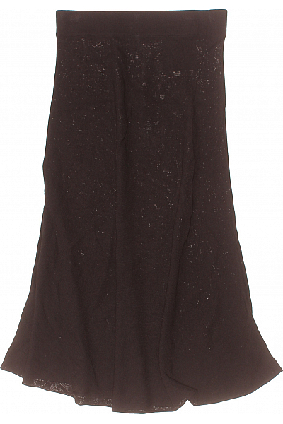 Dlouhá  Sukně Černá Second Hand Vel. S