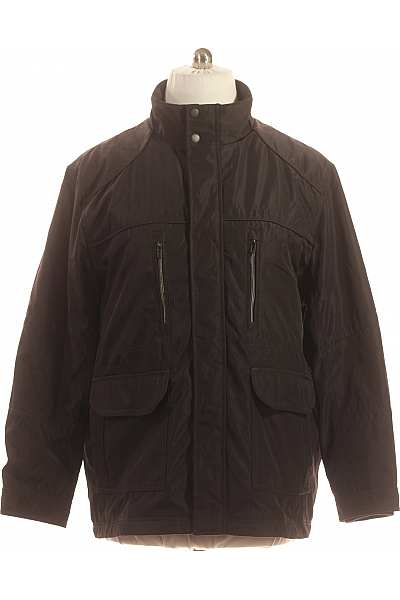 Pánská Bunda Černá Canda Second Hand Vel. 56