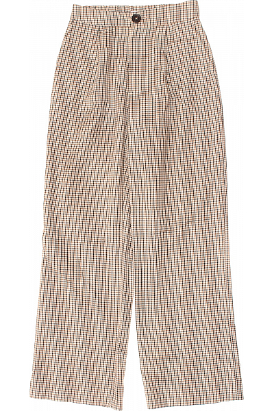 Dámské Kalhoty Rovné Barevné STRADIVARIUS Vel. 36