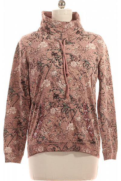 Gina Dámská Mikina Bez Zapínání Růžová Vel. 40