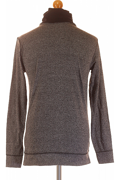 Jednoduché Pánské Tričko Šedé Vel. S