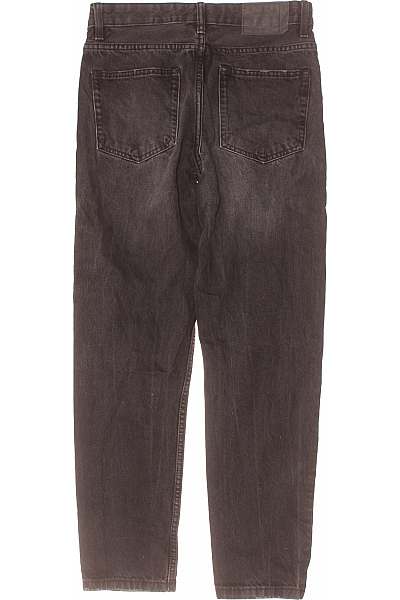 Bershka Boyfriend Dámské Džíny Černé Second hand Vel.  36