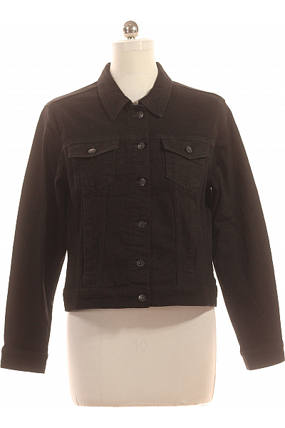 ADPT. Dámská Přechodné Bundy Černá Second Hand Vel. XL