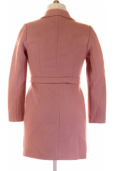 Krátký Dámský Kabát Růžový Vel. XXL