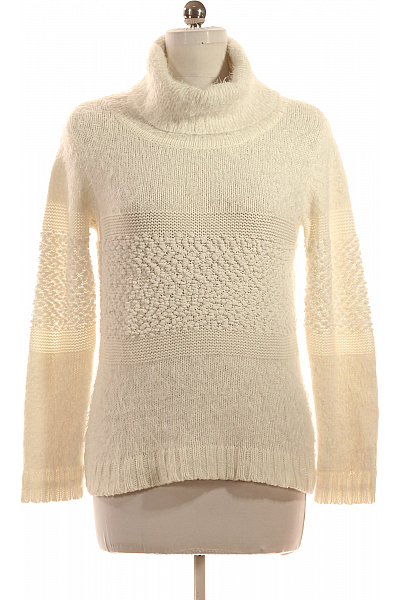 BONPRIX Dámský Svetr Bílý Second Hand Vel. 36/38