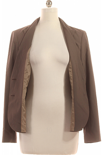 Společenské Dámské Sako Hnědé Esprit Second hand Vel. 42