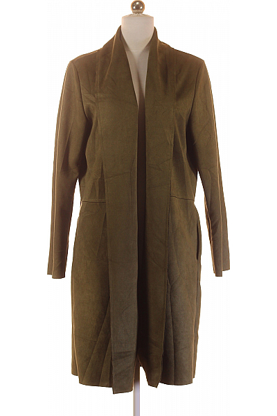 Krátký Dámský Kabát Zelený Second Hand