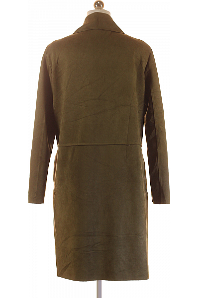 Krátký Dámský Kabát Zelený Second hand