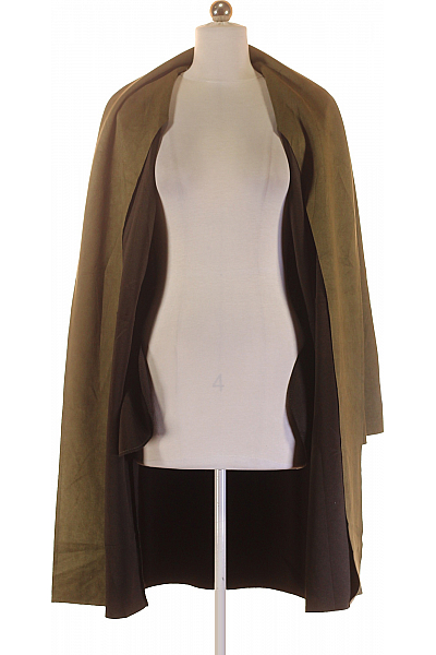 Krátký Dámský Kabát Zelený Second hand