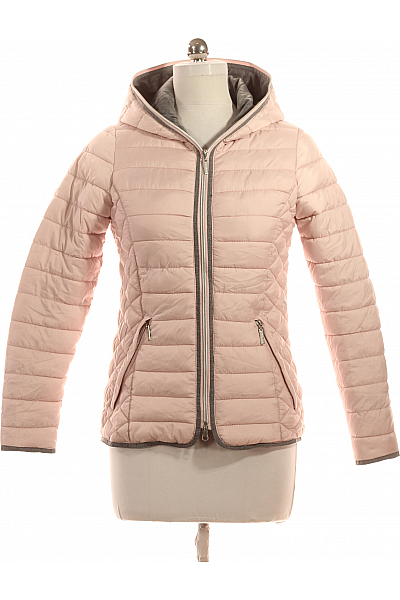 Dámská Bunda Růžová Second hand Vel. S