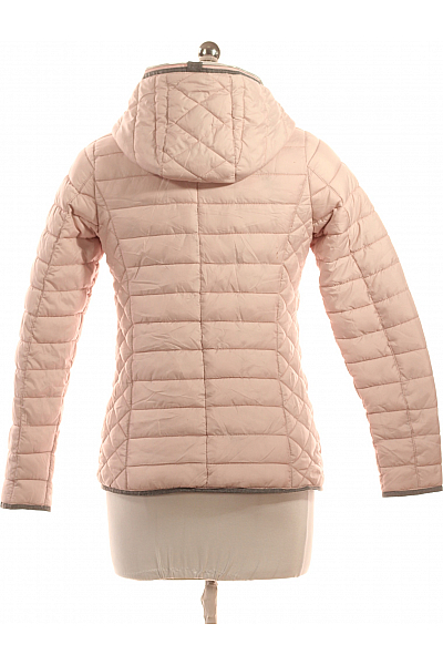 Dámská Bunda Růžová Second hand Vel. S