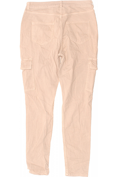 Dámské Kalhoty Kapsáče Béžové Vel. 42