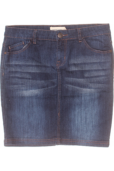 Džínová  Sukně Modrá Vel. 42