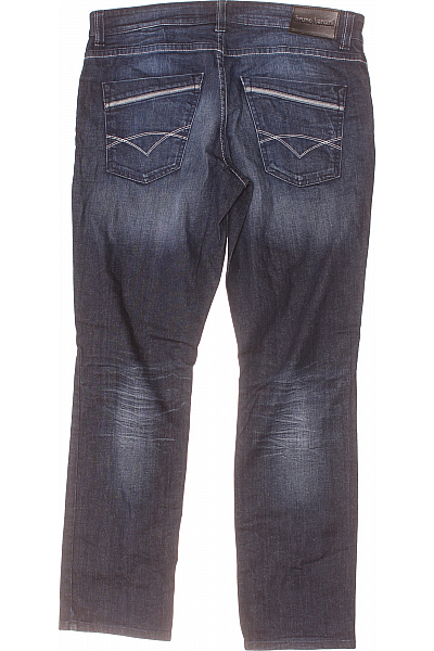 Pánské Rovné Džíny Modré Bruno Banani Vel. 34/32