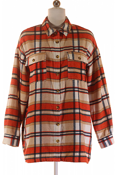 Krátký Dámský Kabát Barevný Noisy May Vel. S