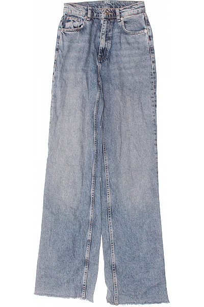 FB SISTER Boyfriend Dámské Džíny Modré