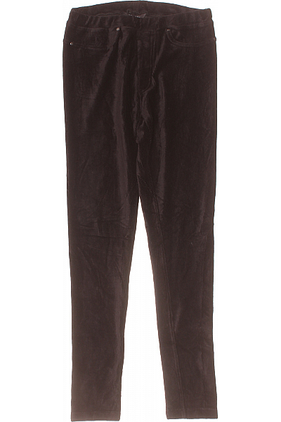 Dámské Kalhoty Černé Tchibo Second Hand Vel. 36/38