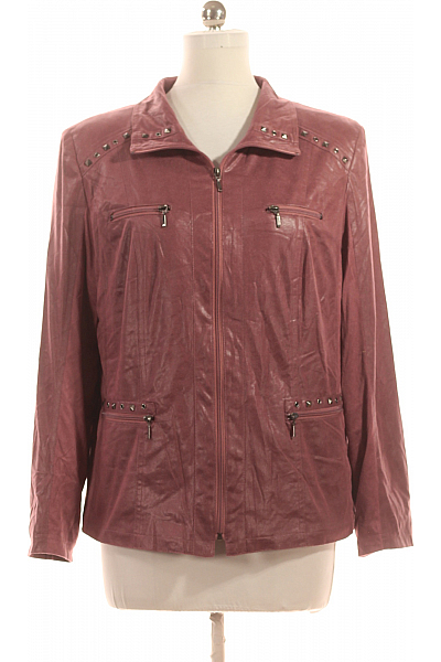 Dámská Bunda Fialová Vel. 46