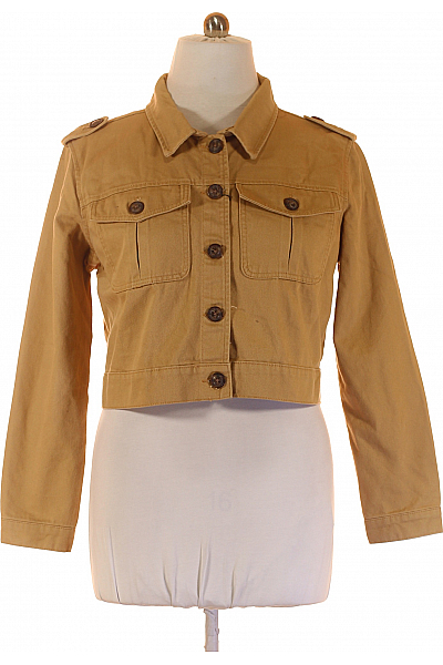 DENIM CO. Dámská Přechodné Bundy Hnědá Vel. 44