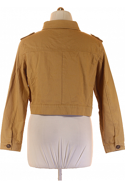 DENIM CO. Dámská Přechodné Bundy Hnědá Vel. 44