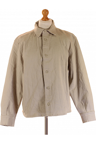 ASHES TO DUST Pánský Kabát Šedý Vel. M