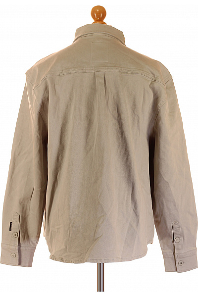 ASHES TO DUST Pánský Kabát Šedý Vel. M