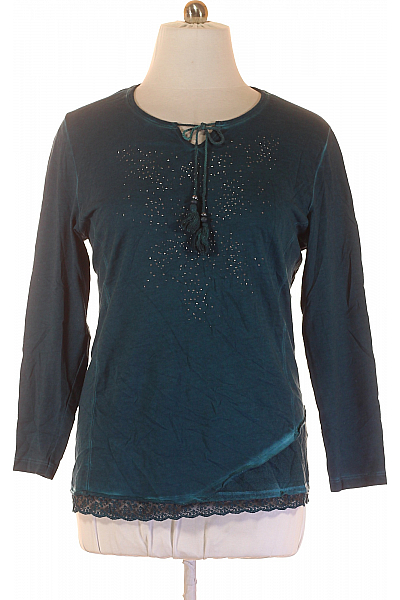 Dámské Tričko Zelené Vel. 46