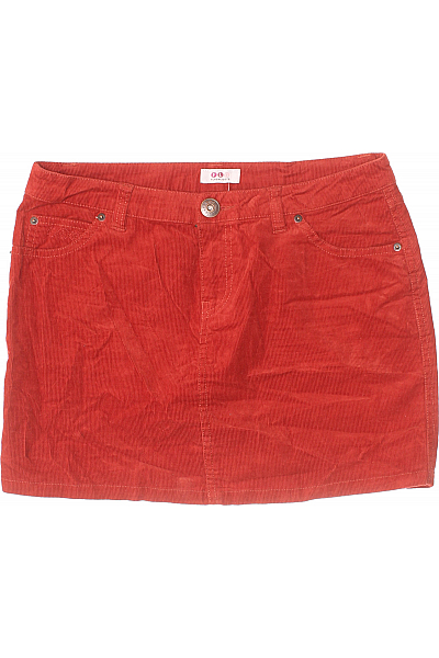 Džínová  Sukně Červená Vel. 38