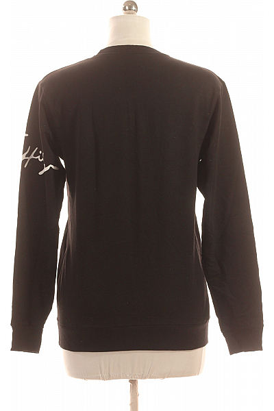 Dámská Mikina Černá TOMMY HILFIGER Second hand Vel. L