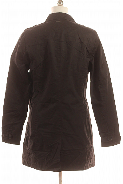 Krátký Dámský Kabát Černý S.OLIVER Vel. 42