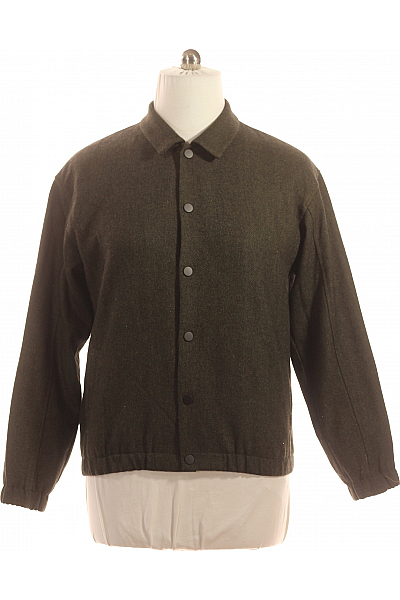 Pánská Přechodné Bundy Zelená Primark Vel. L