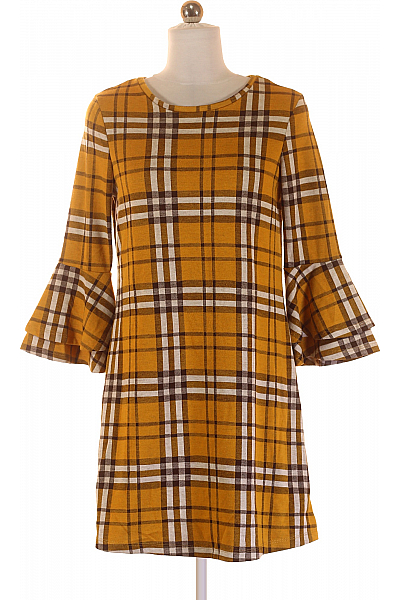 CLOCKHOUSE Šaty Žluté Vel. S