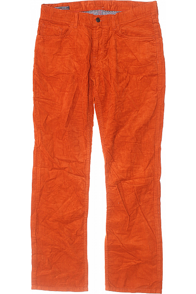 Teplé Pánské Kalhoty Červené TOMMY HILFIGER Vel. 32/34