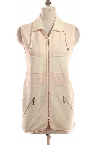 Kratká Dámská Vesta Růžová